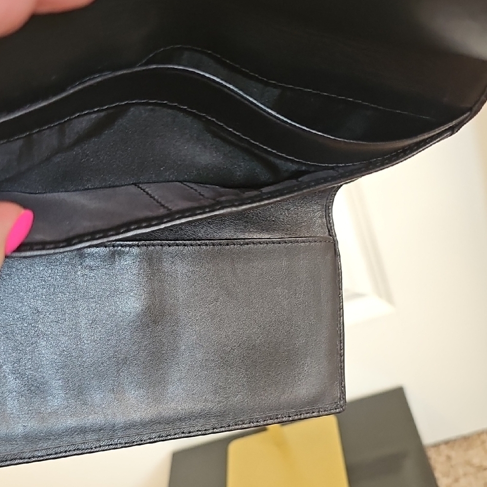 Coach Signature C Tri-Fold Walletv EUC - Picture 8 of 10